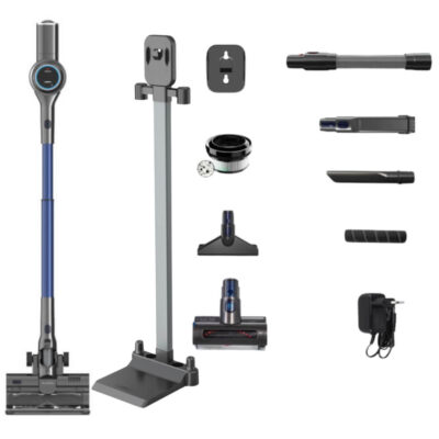 Bezprzewodowy odkurzacz pionowy z rurą teleskopową i stojakiem PURON PU40