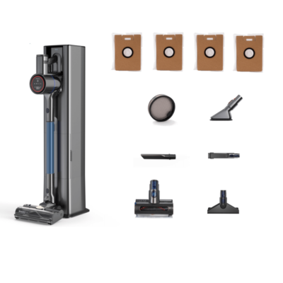 Bezprzewodowy odkurzacz pionowy ze stacją opróżniającą PURON PU50 PLUS