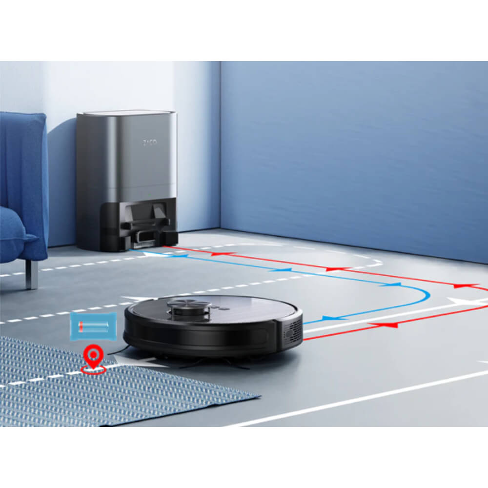 Robot sprzątający ze stacją opróżniającą i mopem ZACO A10 PRO