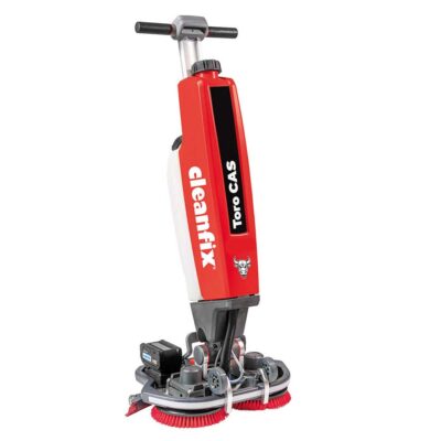 Bateryjna, pionowa maszyna czyszcząca Cleanfix Toro CAS