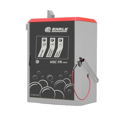 Stacjonarna myjka wysokociśnieniowa z palnikiem olejowym z obudową ze stali nierdzewnej z systemem ochrony przed zamarzaniem Ehrle HSC 1240 INOX FR