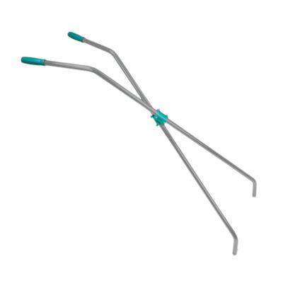 Kij nożycowy malowany proszkowo z plastikowym przegubem TTS 1051