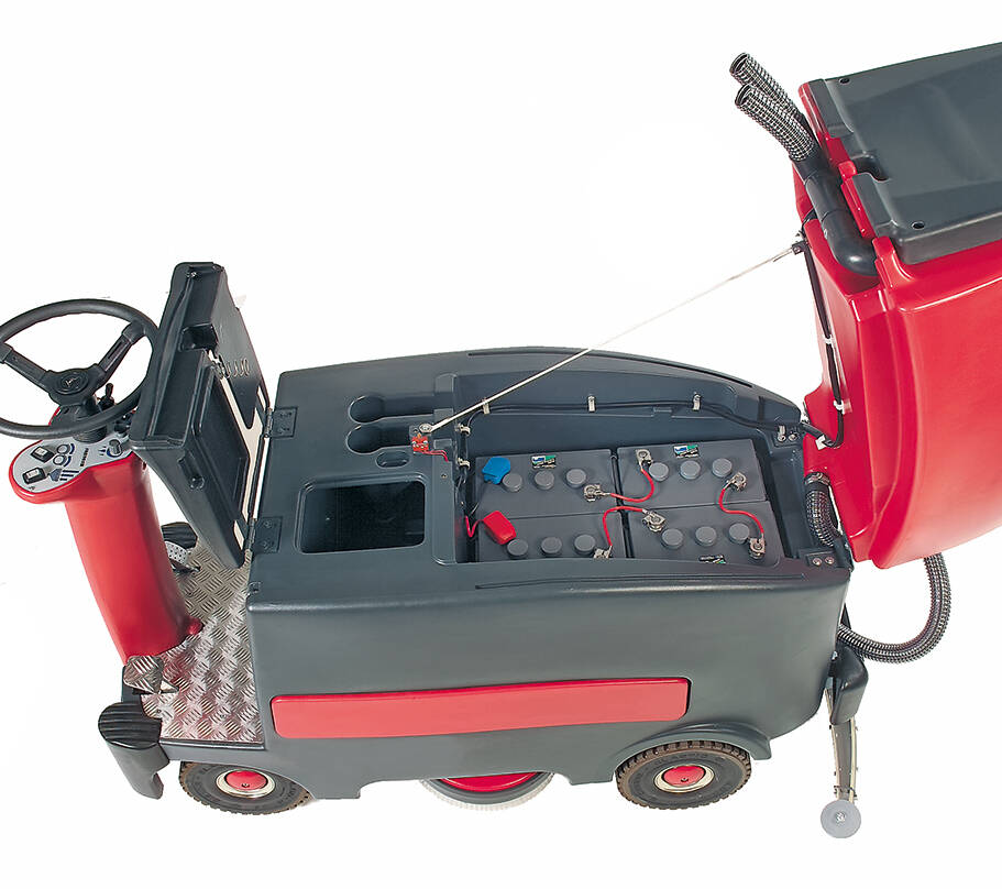 Cleanfix RA 805 Sauber - duży automat szorująco-zbierający z trakcją