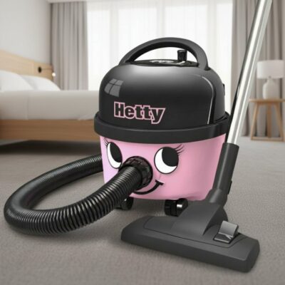 Odkurzacz Numatic Hetty HET 160 w pokoju hotelowym