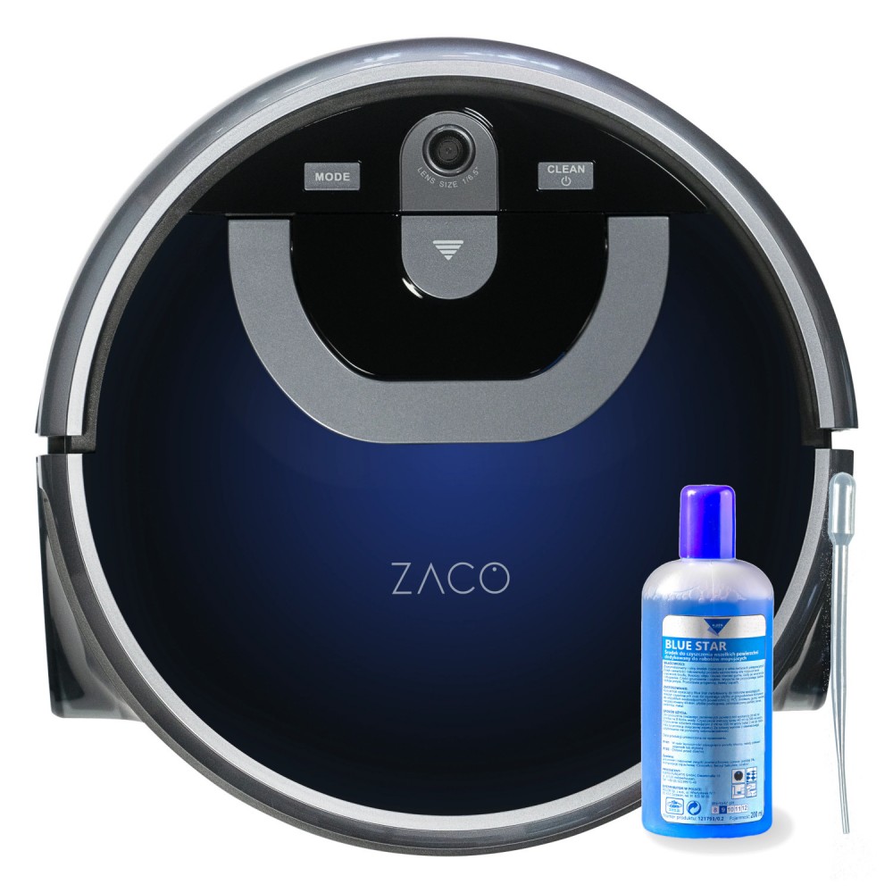 ZACO W450 robot mopujący podłogi + płyn Blue Star