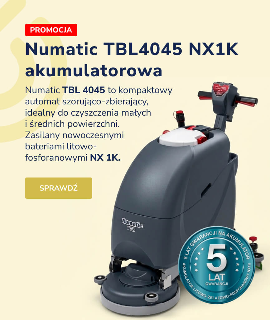Numatic TBL4045 NX1K akumulatorowa
